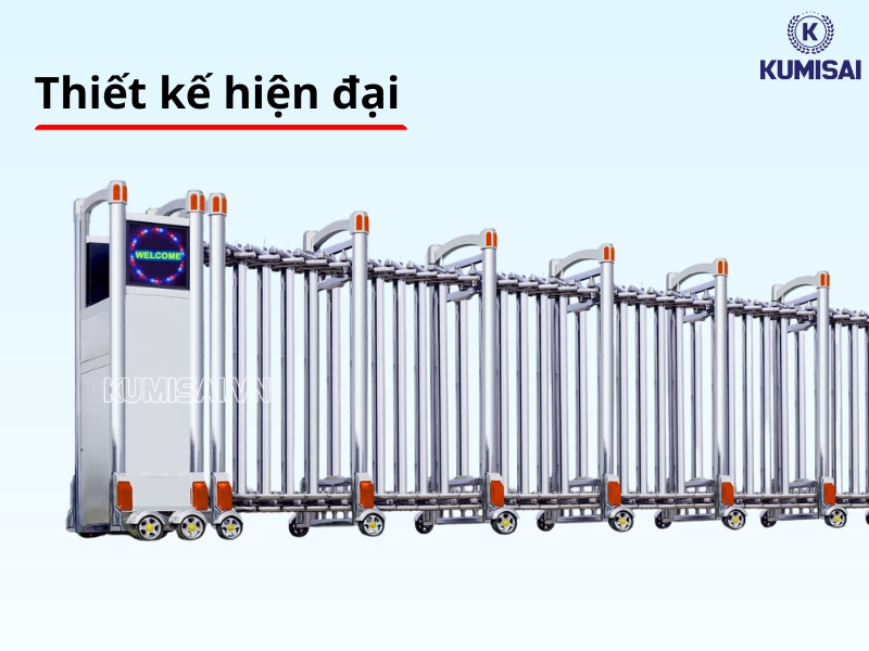 Kiểu dáng hiện đại, thẩm mỹ phù hợp cho mọi công trình