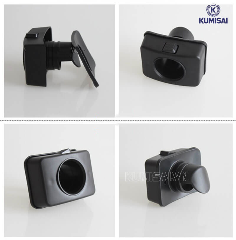 Kiểu dáng hộp vuông máy hút bụi công nghiệp 