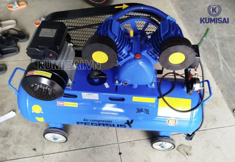 Kiểu dáng máy nén khí Pegasus TM-V-0.25/8-70L hiện đại