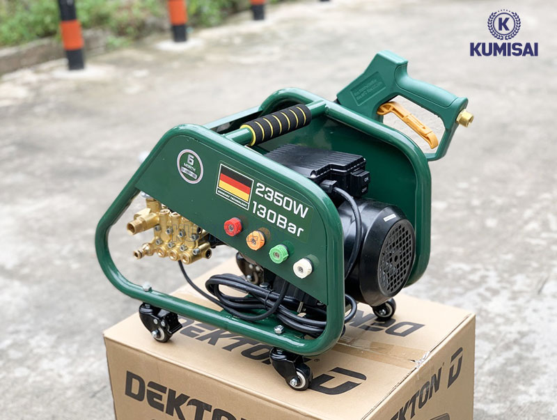 Kumisai Việt Nam phân phối máy rửa xe Dekton 2350W chỉnh áp DK-HPW2350 chính hãng 