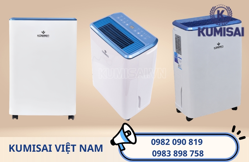 Kumisai phân phối chính hãng máy hút ẩm Kosmen KM-12N giá tốt