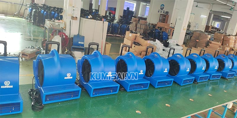 Kumisai - Tổng kho phân phối quạt thổi thảm giá tốt nhất