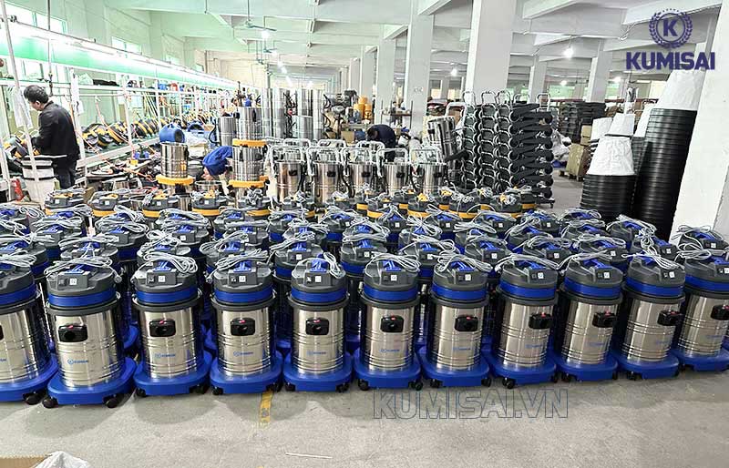 Máy hút bụi công nghiệp tại Kumisai