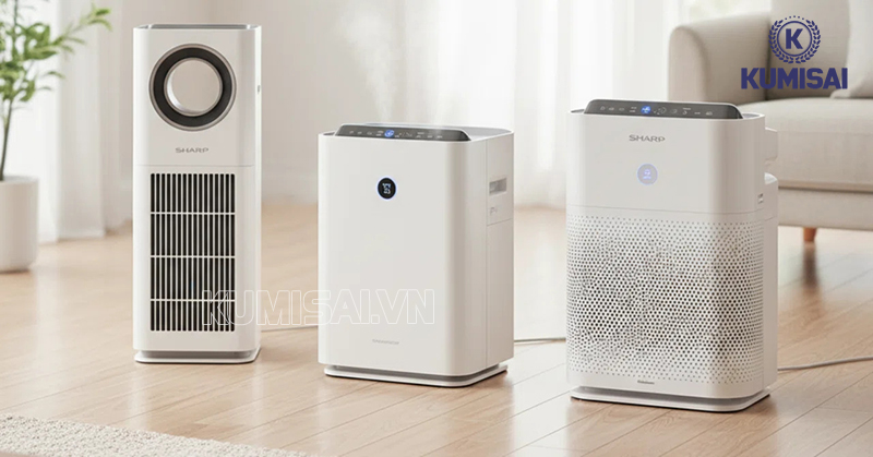 Mua máy lọc không khí Sharp ở Kumisai.vn