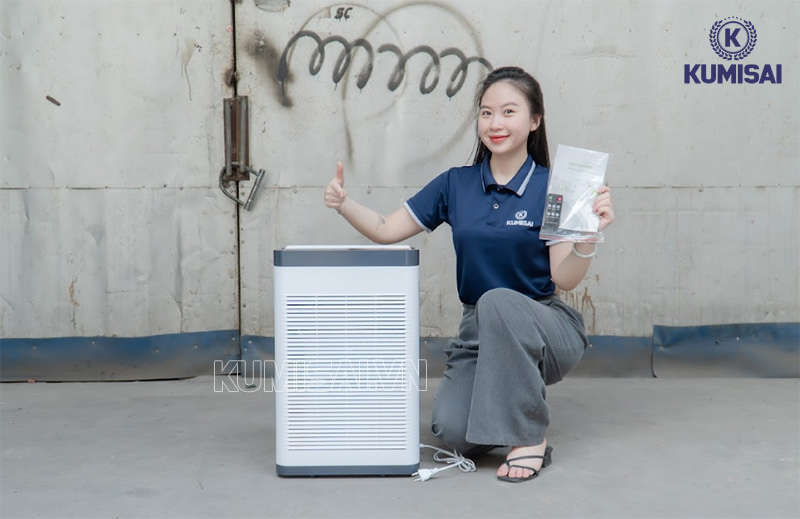 Liên hệ Kumisai Việt Nam - Đặt hàng nhanh chóng máy lọc không khí Kumisai KMS-D66