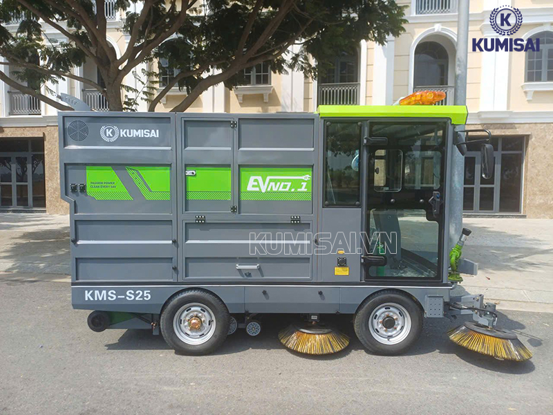 Kumisai Việt Nam - Đơn vị phân phối xe quét rác hàng đầu hiện nay