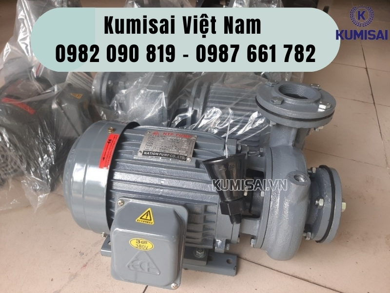 Kumisai Việt Nam - Đơn vị phân phối máy bơm ly tâm Teco 7.5HP HVP3100-15.5 40 trên toàn quốc