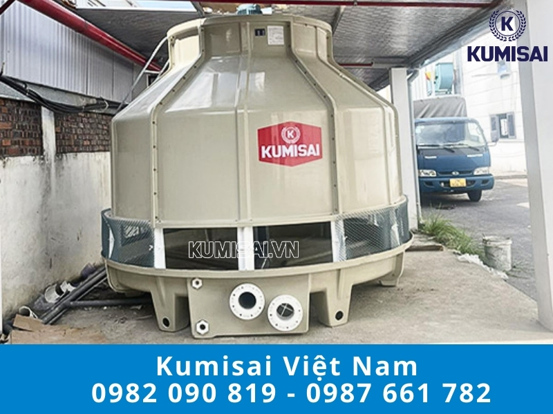 Kumisai Việt Nam - Đơn vị phân phối tháp giải nhiệt tròn chính hãng