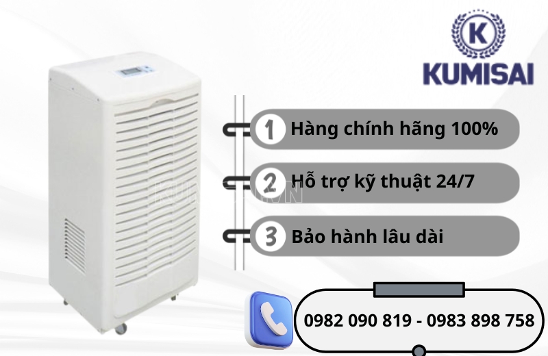 Kumisai Việt Nam phân phối chính hãng máy hút ẩm KMS-150LD Kumisai Việt Nam phân phối chính hãng máy hút ẩm KMS-150LD