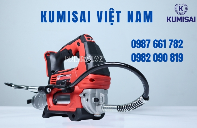 Kumisai Việt Nam - Phân phối máy bơm mỡ bò bằng pin chính hãng