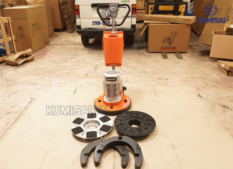 Kumisai Việt Nam phân phối máy mài sàn bê tông hiện đại, chất lượng