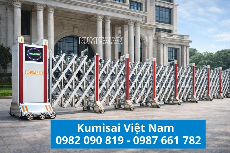 Kumisai Việt Nam - Thi công, lắp đặt cổng PC-J8905 trọn gói