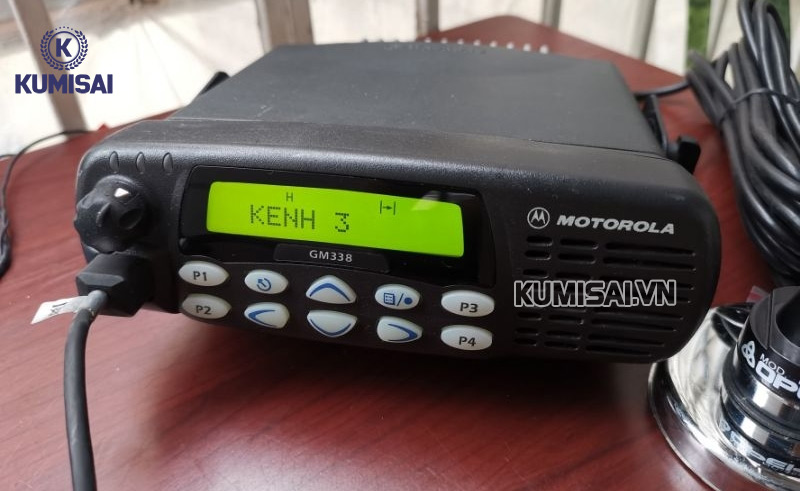 Bộ đàm trạm thường được lắp cố định tại 1 vị trí 