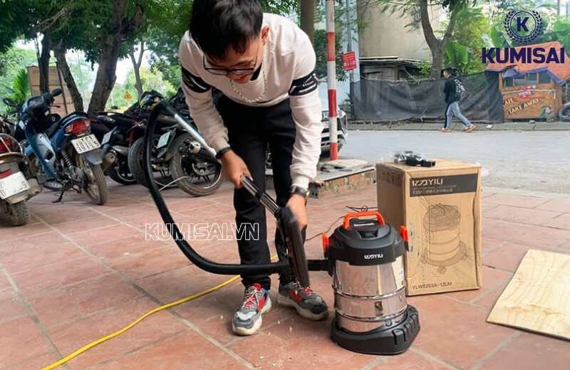 Cách lắp đặt máy hút bụi Yili