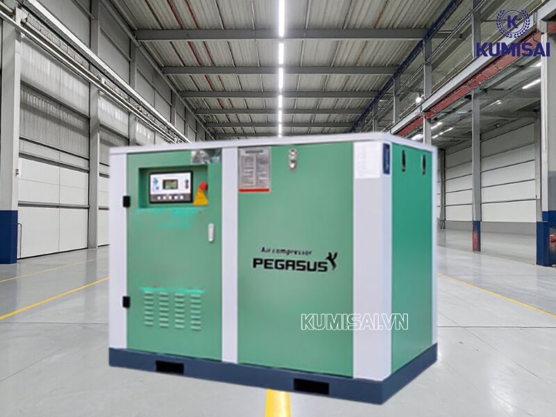 Lắp đặt máy nén khí Pegasus TMPM250A ở khu vực thông thoáng