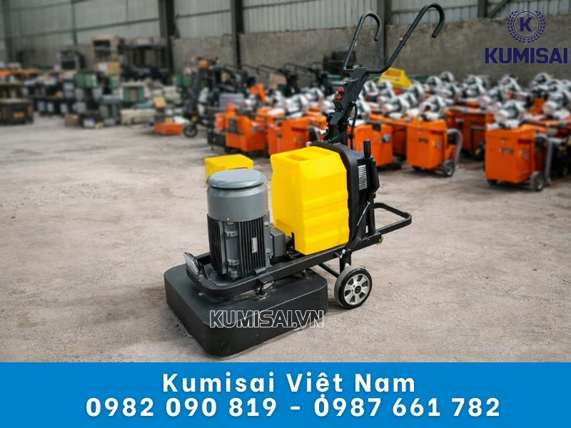 Liên hệ ngay Kumisai Việt Nam để đặt mua máy mài sàn bê tông có hút bụi