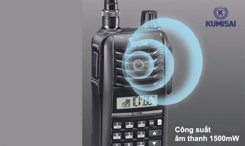 Công suất âm thanh 1500W nghe rõ, to, không bị rè