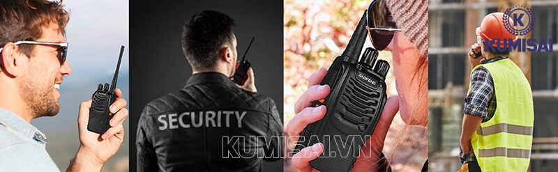 Loa bộ đàm giúp truyền tải âm thanh rõ ràng