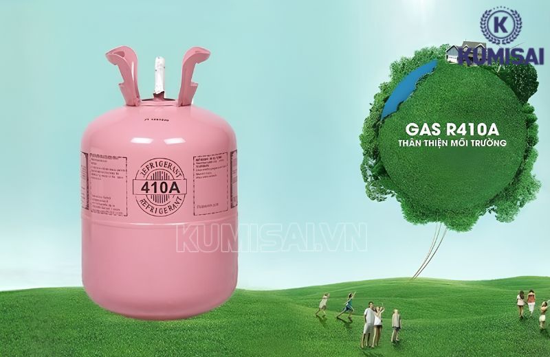 Loại gas dùng cho máy thân thiện với môi trường Loại gas dùng cho máy thân thiện với môi trường