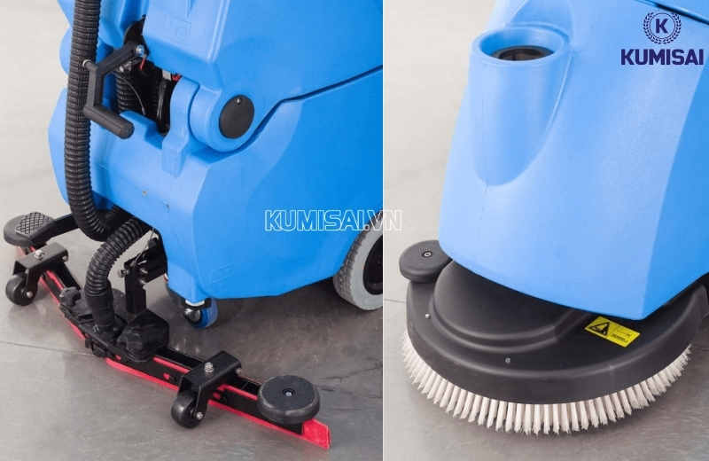 Lỗi máy chà sàn hoạt động không hiệu quả