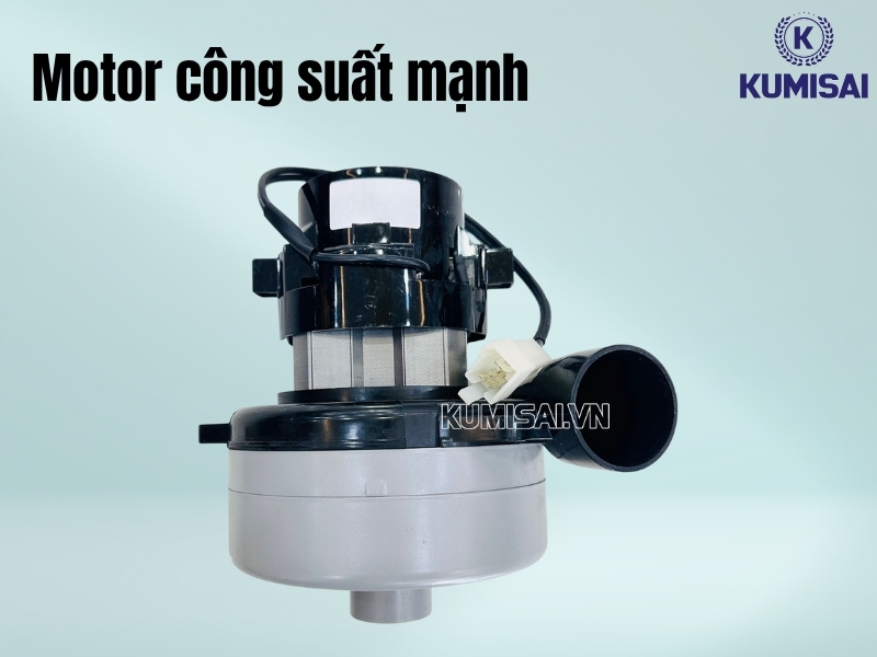 Lực chà, lực hút mạnh nhờ motor khỏe