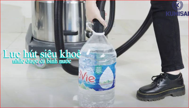 Lực hút motor 2000W “siêu” khỏe