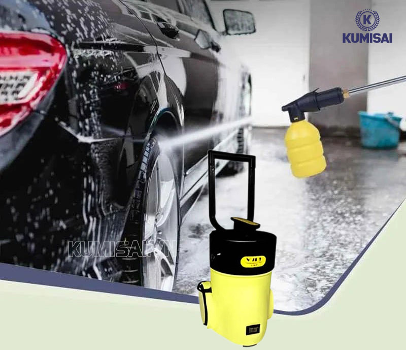 Sử dụng hiệu quả hơn với bình phun bọt tuyết