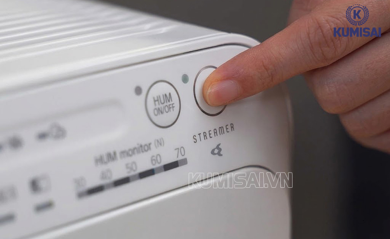 Sử dụng nút nhấn điện tử để cài đặt chế độ máy hoạt động Sử dụng nút nhấn điện tử để cài đặt chế độ máy hoạt động