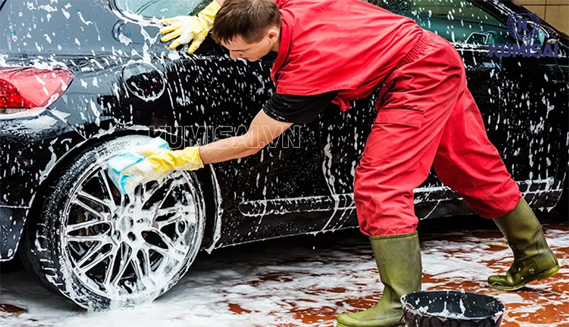 Những lưu ý khi dùng dung dịch & bột rửa xe chuyên dụng
