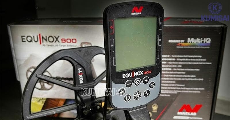 Thiết kế tối ưu, màn hình LCD máy dò kim loại Equinox 900