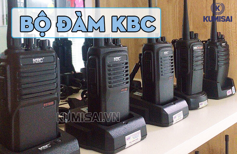 Tìm hiểu về máy bộ đàm KBC