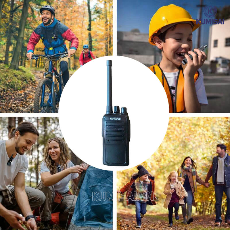 Máy bộ đàm cầm tay Kenwood TK 100 ứng dụng đa dạng trong cuộc sống
