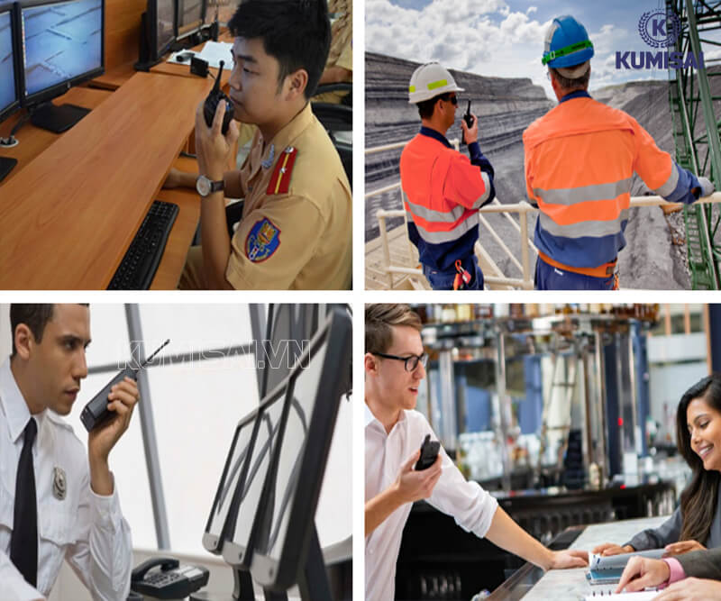 Máy bộ đàm Kenwood TK-3317 đa năng, ứng dụng phổ biến