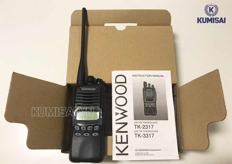 Tìm hiểu về máy bộ đàm Kenwood TK-3317