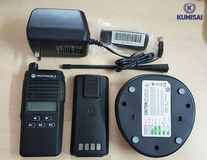 Trọn bộ cấu hình máy bộ đàm Motorola CP1300