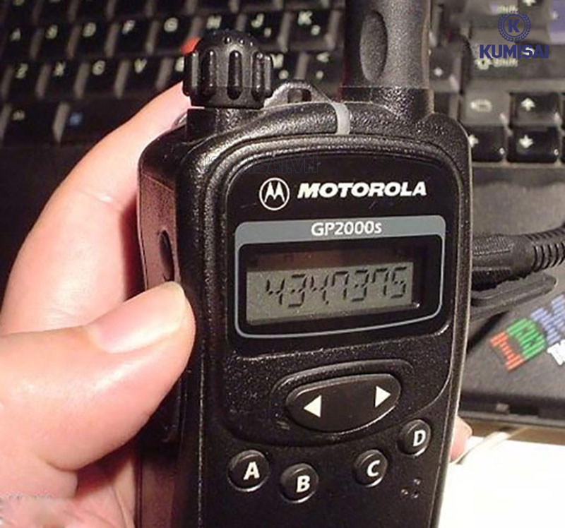 Màn hình bộ đàm Motorola GP2000s tiện dụng