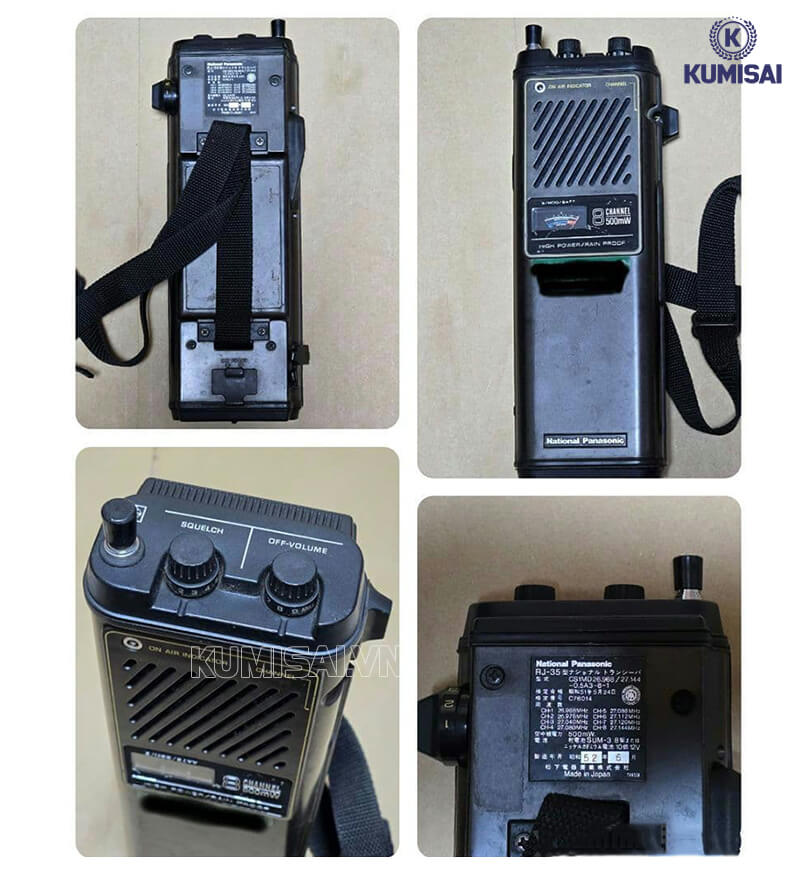 Thiết kế bộ đàm Panasonic