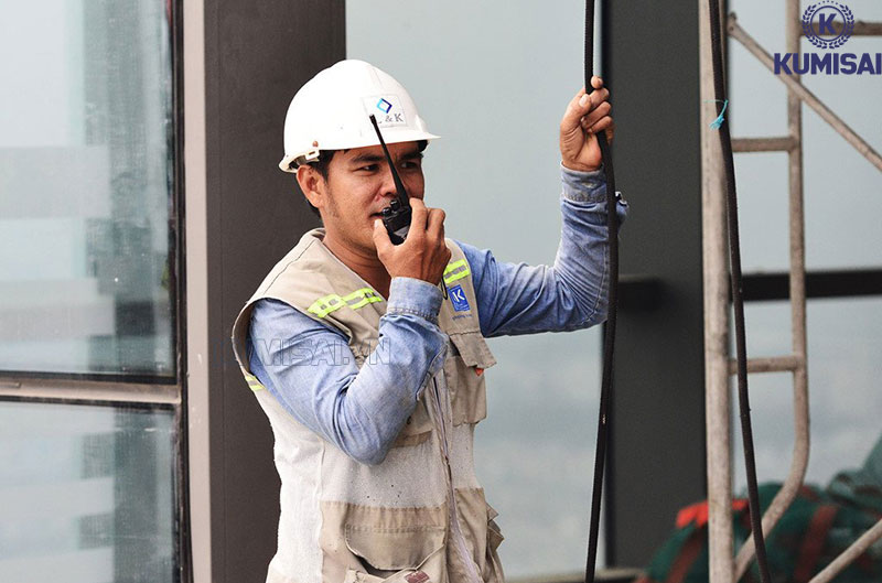 Máy bộ đàm giá rẻ cho công trường, xây dựng