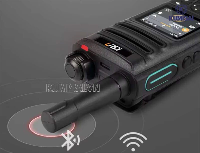 Bộ đàm đảm bảo bộ bền và có các tính năng hiện đại 