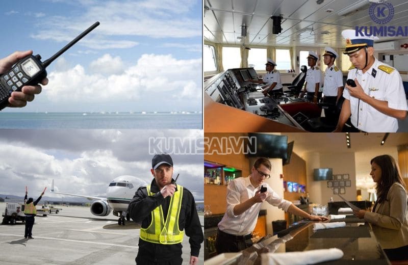 Ứng dụng của bộ đàm VHF