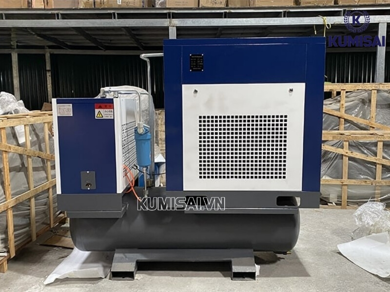 Máy nén khí 30HP trục vít tích hợp Lucky