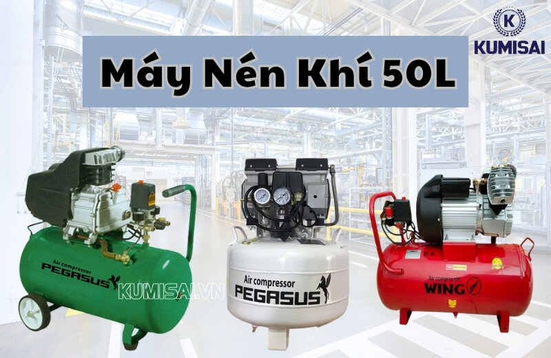 Tìm hiểu về dòng máy nén khí 50L