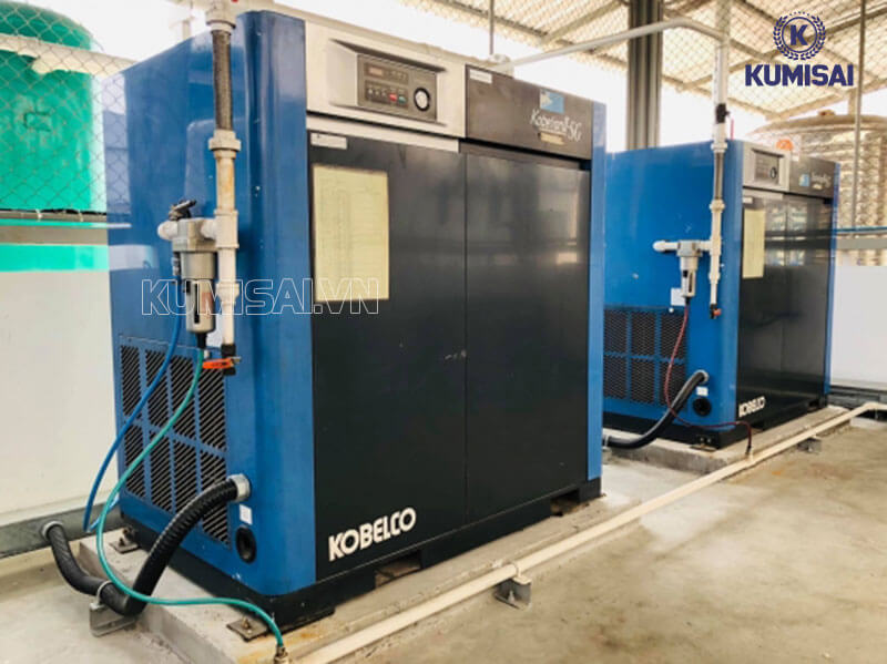 Máy nén khí Kobelco Việt Nam - Dòng máy trục vít có dầu 