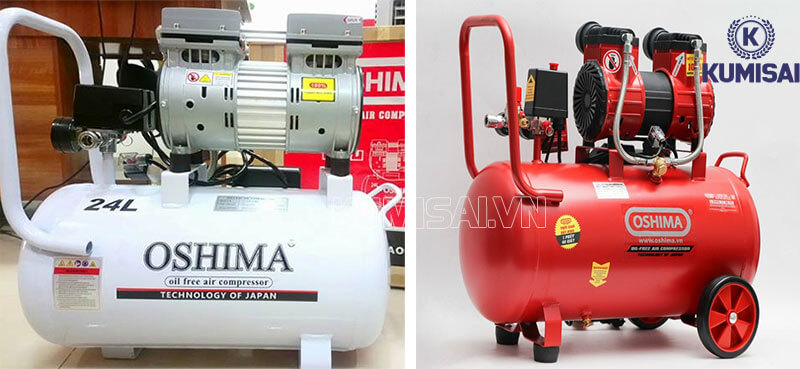 Dòng máy nén khí không dầu Oshima