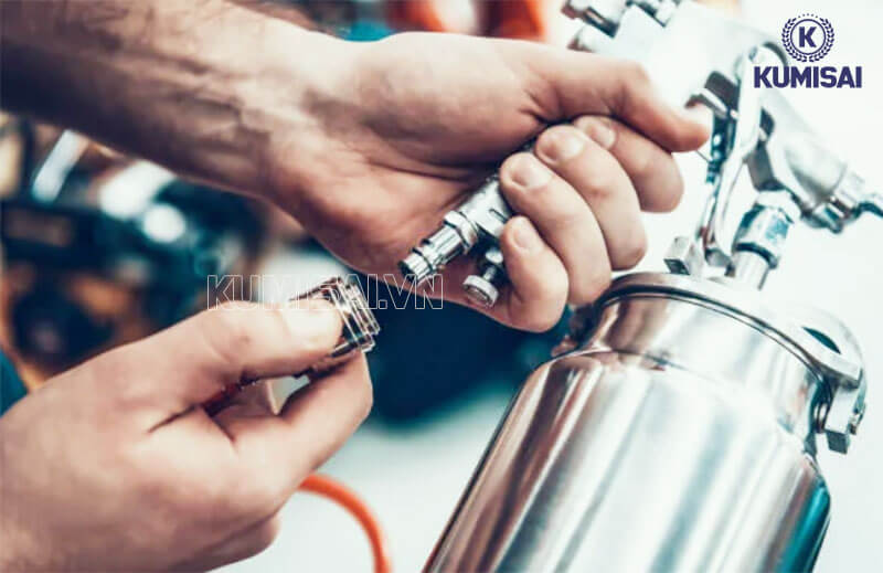 Loại máy nén khí phun sơn mini nhỏ gọn