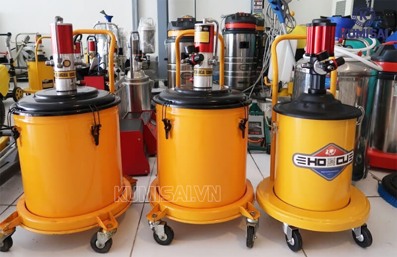 Loại máy bơm mỡ ô tô bằng khí nén chuyên dụng