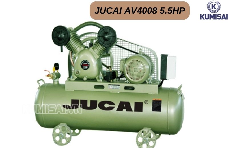 Máy nén khí 5.5HP JUCAI AV4008 Máy nén khí 5.5HP JUCAI AV4008