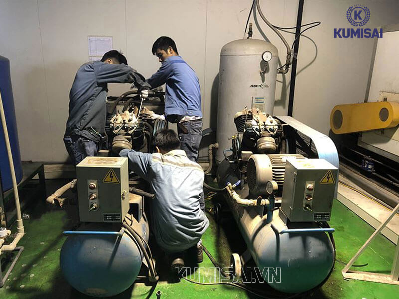Máy nén khí mini Nhật bãi cũ có thể xảy ra hư hỏng thường xuyên 