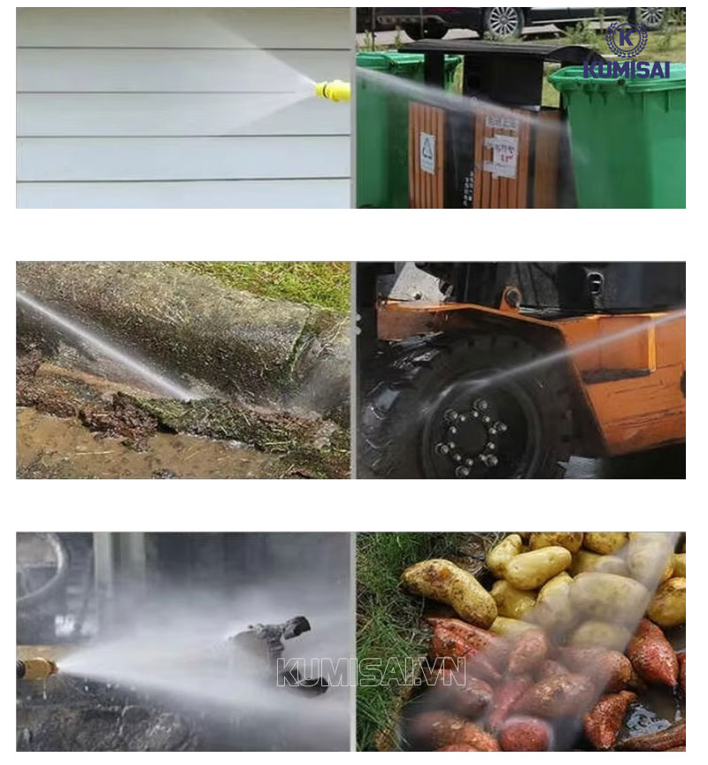 Máy rửa xe Lutian LT-390B có tính ứng dụng cao