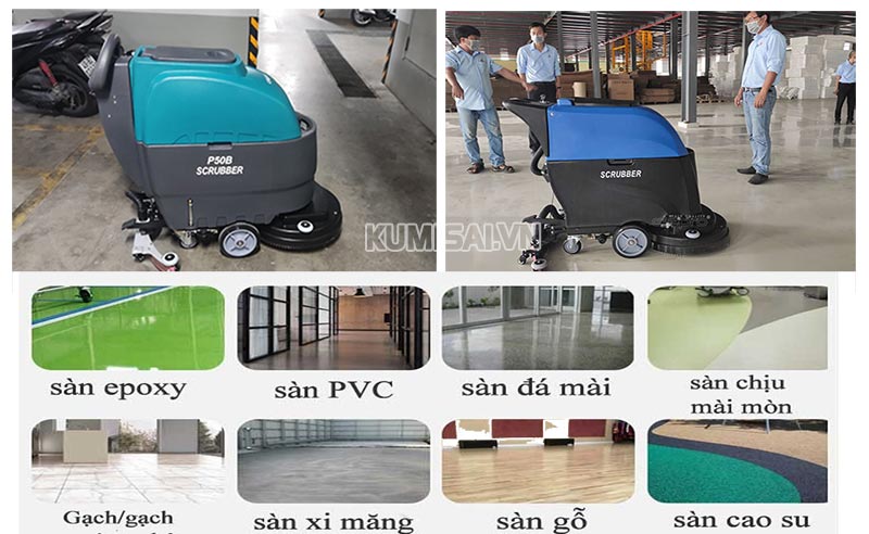 Máy chà sàn Clepro - Trợ thủ đắc lực vệ sinh nhiều loại sàn